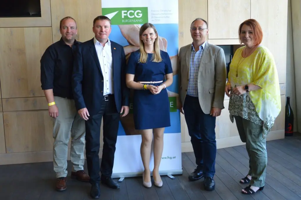 FCG Burgenland: Gelungene Übergabe bei der Landeskonferenz