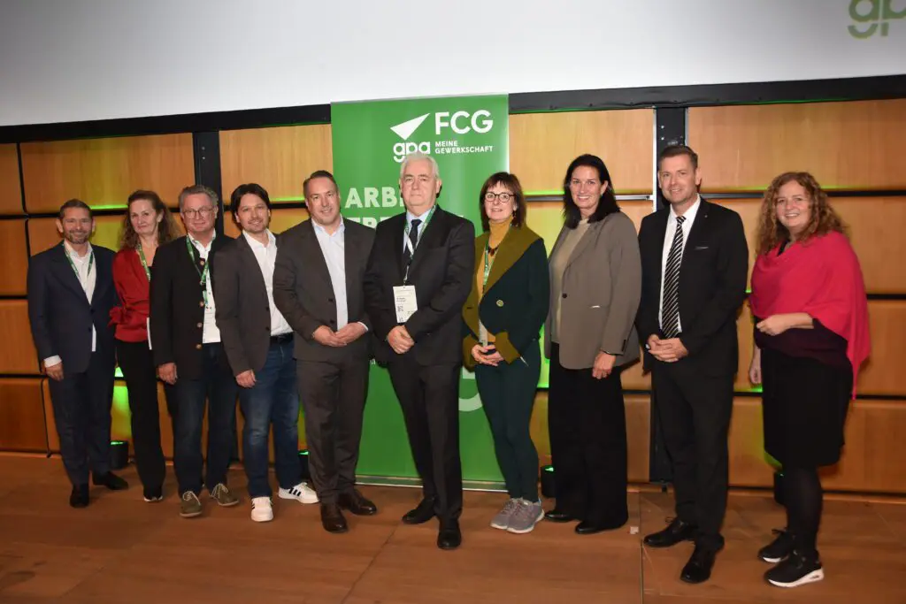 Wolfgang Pischinger als Bundesvorsitzender der FCG/GPA bestätigt