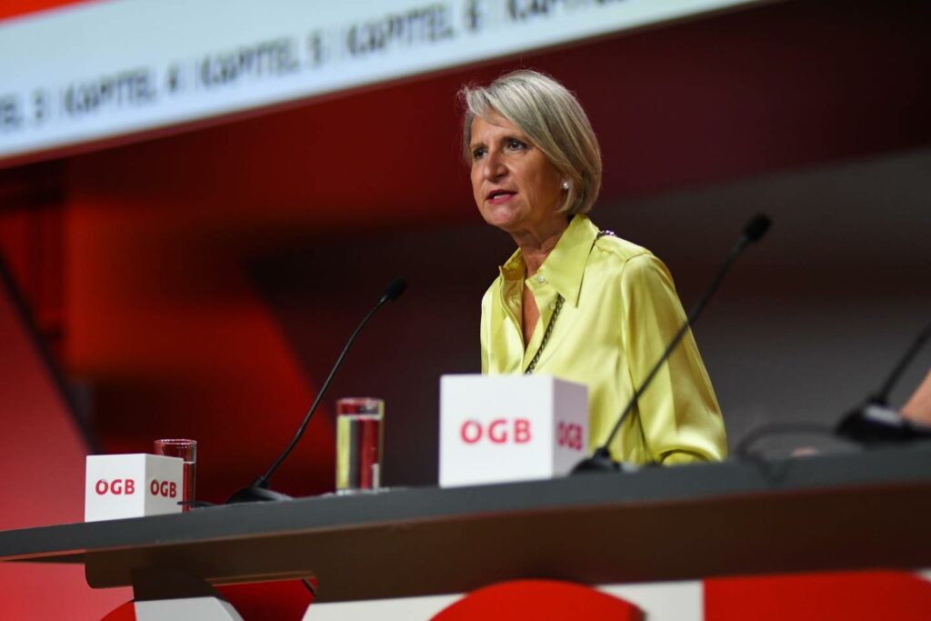 Romana Deckenbacher: 80 Jahre ÖGB – eine Erfolgsgeschichte im Sinne der Arbeitnehmer:innen