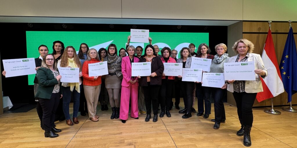 FCG-Frauen: Gewalt an Frauen darf nicht toleriert werden – für ein gewalt- und diskriminierungsfreies Leben in unserer Gesellschaft!